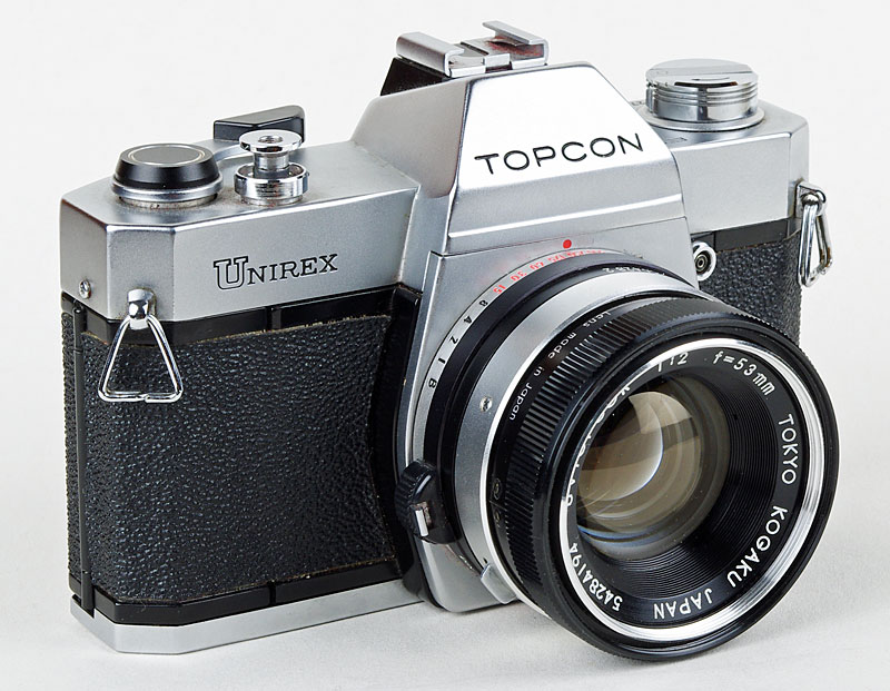 APPAREIL PHOTO ARGENTIQUE VINTAGE - BOITIER REFLEX TOPCON UNIREX - JAPON 1969